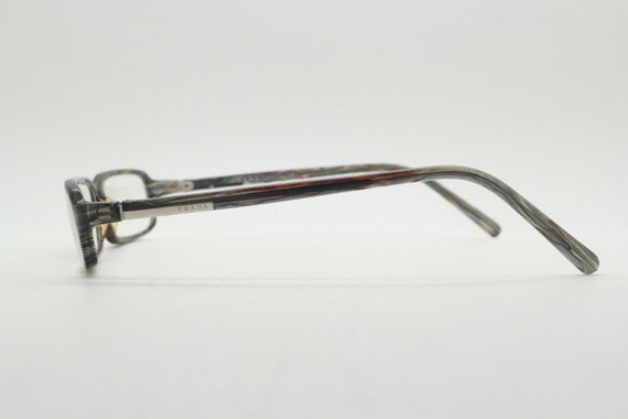Prada vintage rectangular glasses model VPR O6G m… - image 7
