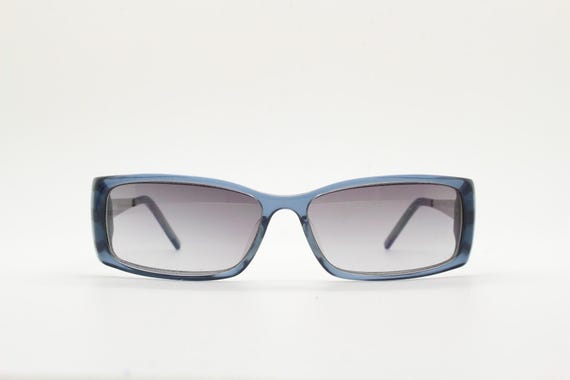 90s vintage rectangular low profile sunglasses by… - image 1