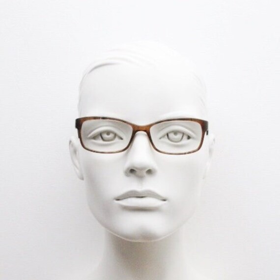 Calvin Klein collection rectangular cat eye glass… - image 7