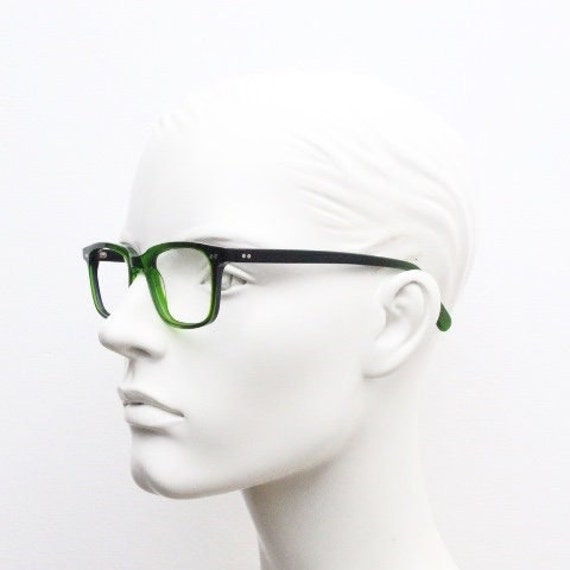 Green rectangular low profile wayfarer design eye… - image 4