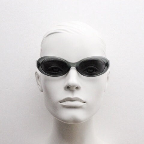 Giorgio Armani 90s Vintage Oval Sunglasses Made in Italy