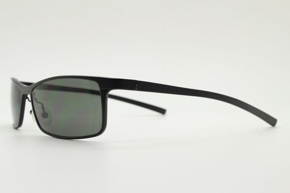 90s vintage sharp rectangular sunglasses by Storm… - image 5