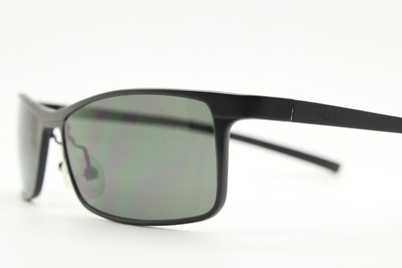 90s vintage sharp rectangular sunglasses by Storm… - image 4