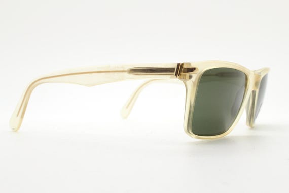 Luxottica 90s vintage rectangular sunglasses made… - image 6