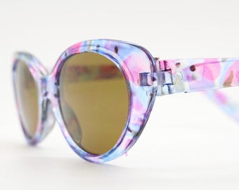 Vintage Occhio Di Gatto Stile Occhiali Da Lettura Tartaruga Cornice Iridescente