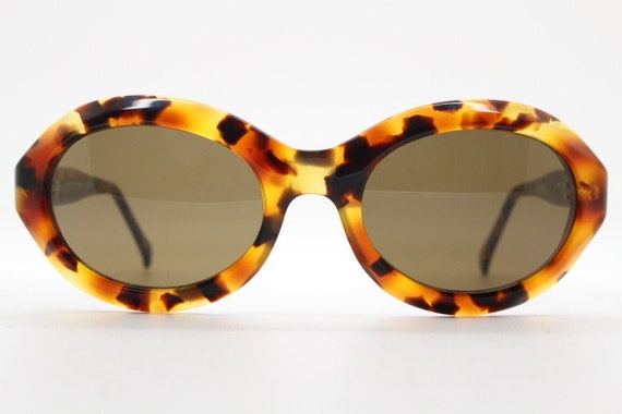 Francois Pinton Paris 90s Vintage Oval Sunglasses Made in 