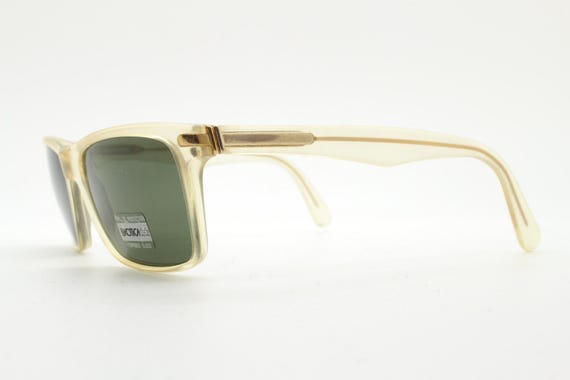 Luxottica 90s vintage rectangular sunglasses made… - image 4