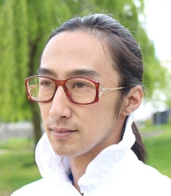 80s Vintage クリスチャン ディオール メガネ 度入り OPTYL Christian Dior 80s Vintage Rectangular Eye Glasses Made in Germany