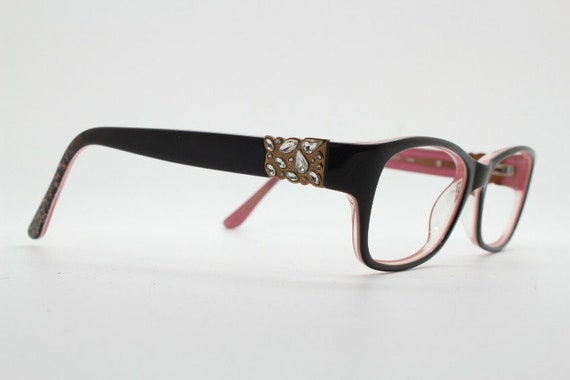 Oscar de la Renta vintage diamante eye glasses. L… - image 6