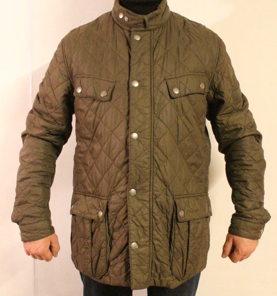 Barbour vintage quilted three quarter length 4 po… - image 2