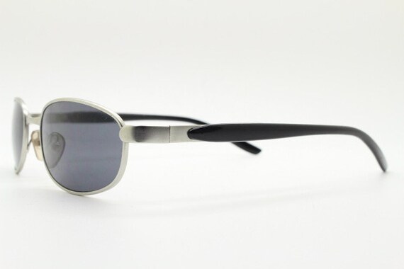 90s vintage small bug eye rectangular sunglasses.… - image 6