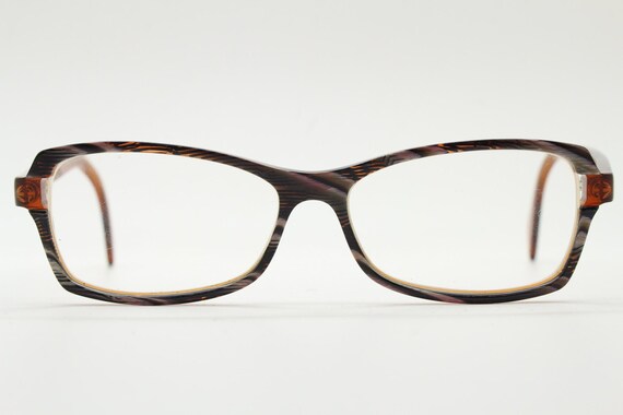 Face a Face Paris vintage rectangular eyeglasses … - image 3