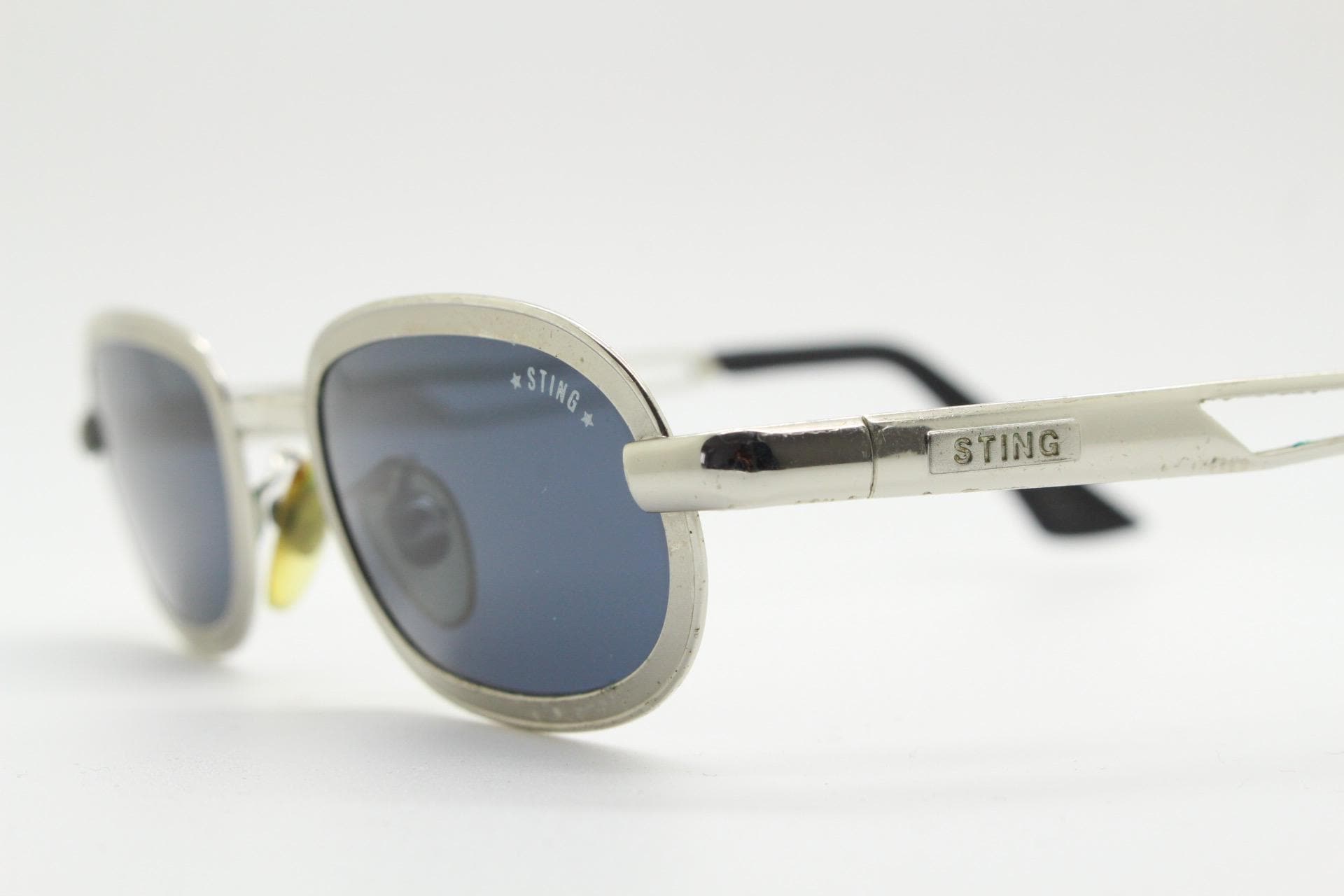 Sting oval vintage sunglasses, Italy Sting Oval Vintage Sunglasses, Made in Italy - Etsy main image 3