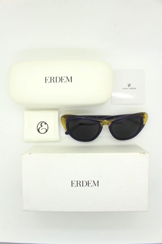 Linda Farrow Cat Eye Sunglasses Made in Japan by Erdem  display picture 2