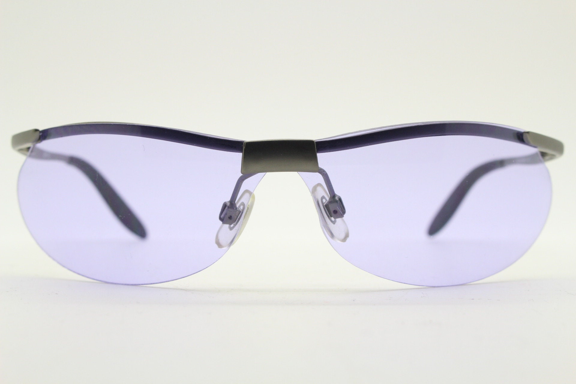 Y2K Vintage Sport Shield Sunglasses. 2000's Half Frame Etsy