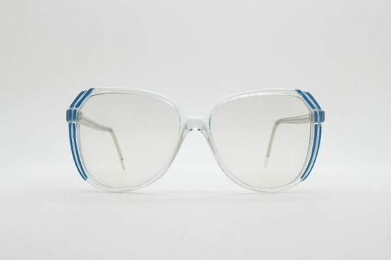 80s vintage oversized polarised sunglasses. Women… - image 1
