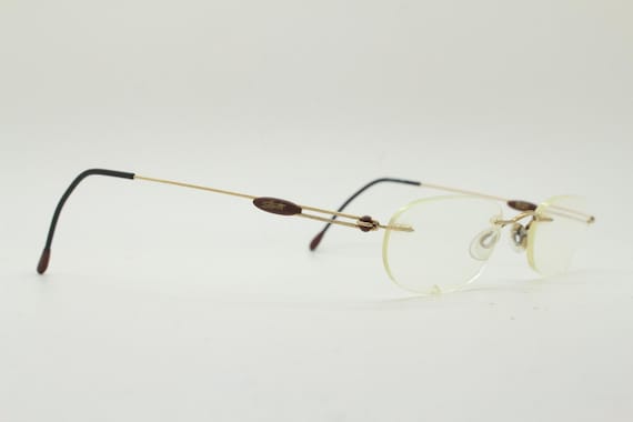 Silhouette rectangular frameless eye glasses made… - image 8