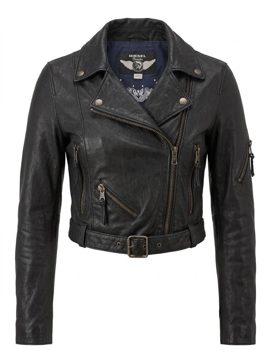 2000s Biker Jacket - Etsy