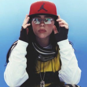Y2K vintage  frameless sunglasses. Minimal light tone curved mirrored lenses with white frosted arms. 2000&#39;s. 90s. 00s. NOS