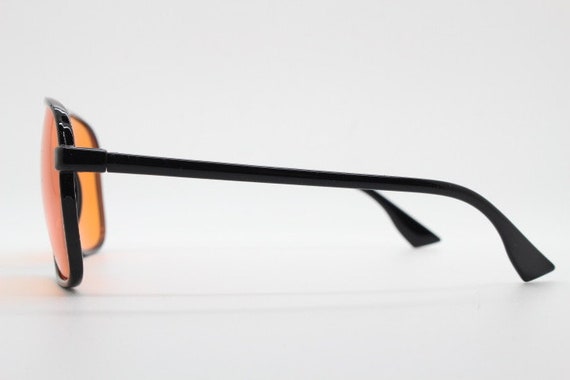 Y2K vintage square aviator sunglasses. Classic 70… - image 8