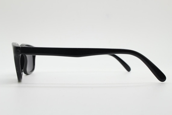 Vintage 90s slim rectangular modified wayfarer de… - image 7