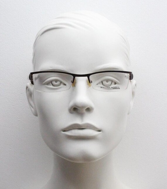 William Morris vintage rectangular eye glasses. B… - image 2