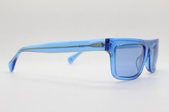 Kaleos rectangular flat top sunglasses. Bright sk… - image 7