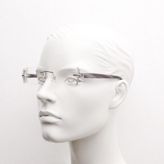 Givenchy rectangular frameless eye glasses made i… - image 9