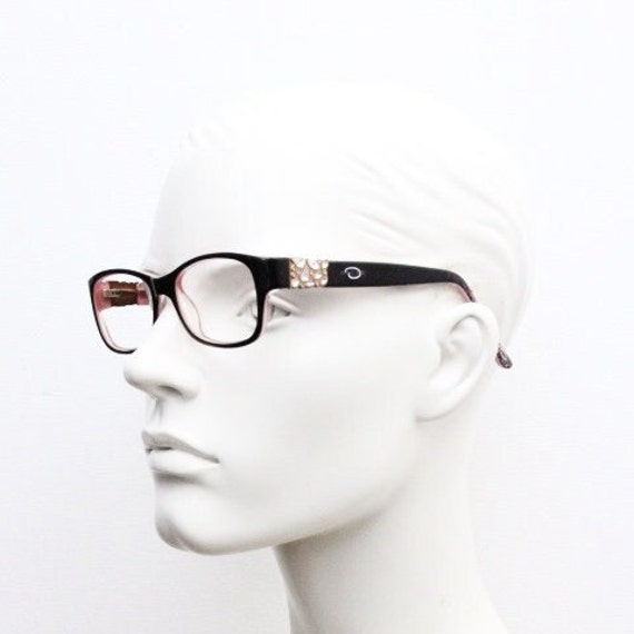Oscar de la Renta vintage diamante eye glasses. L… - image 9