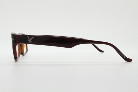 Lyle and Scott rectangular flat top eye glasses. … - image 5