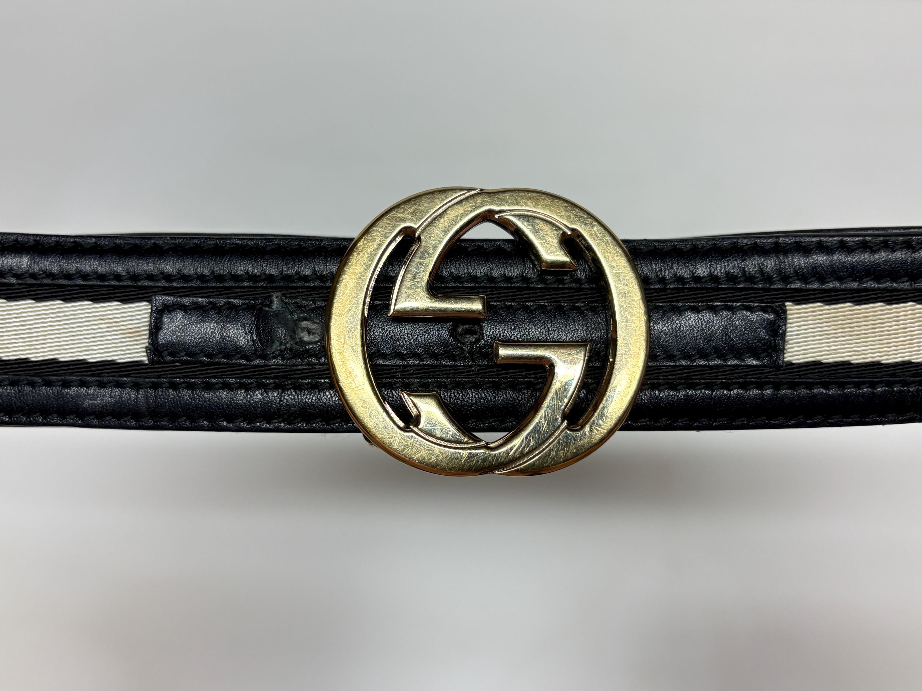 Women\'s Dark Brown Leather Belt with Silver Bit Accent Gucci label on bit GUCCI Logo-detailed leather belt | NET-A-PORTER main image 2