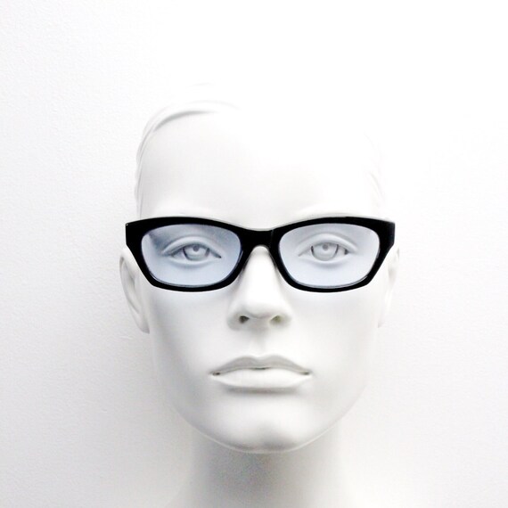 80s vintage rectangular sunglasses. Low profile 6… - image 7