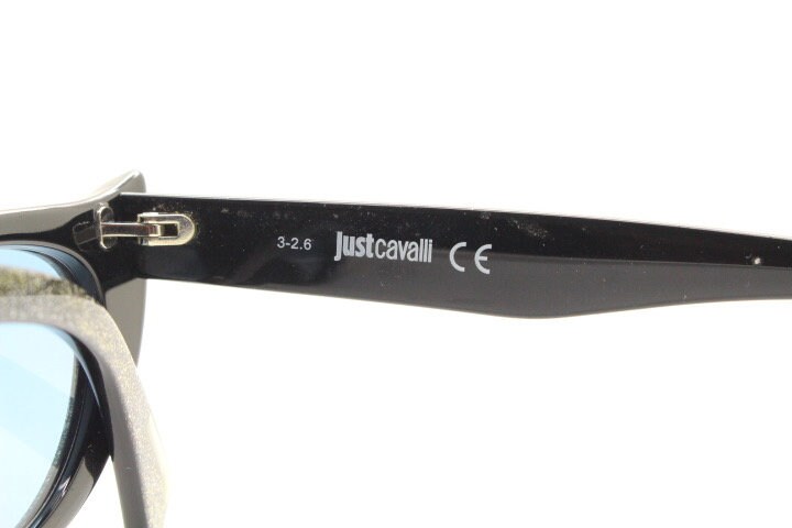NWOT Just Cavalli vintage sunglasses. Black metal frame/Smoke lens. Just Cavalli JC140S Vintage Designer Rectangle Sunglasses  main image 4
