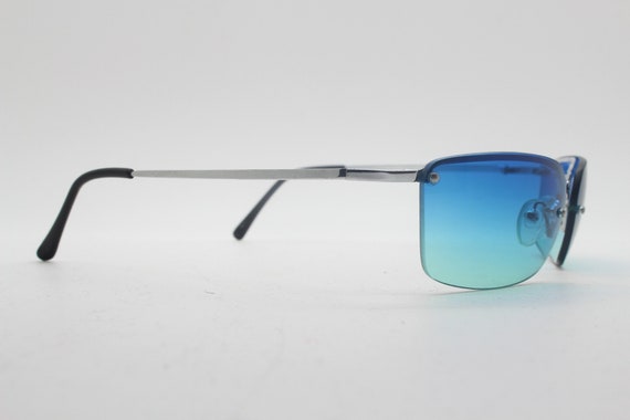 Vintage Emanual Italy Y2K Visor Sunglasses MOD CE-6058-04 Half Frame Mono Lens Vintage y2k sunglasses visor - Gem main image 2