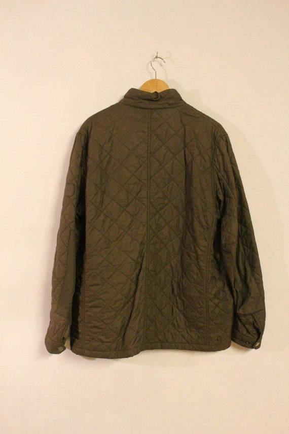 Barbour vintage quilted three quarter length 4 po… - image 7
