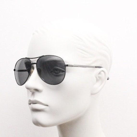 Y2K vintage aviator sunglasses. Slightly oversize… - image 8