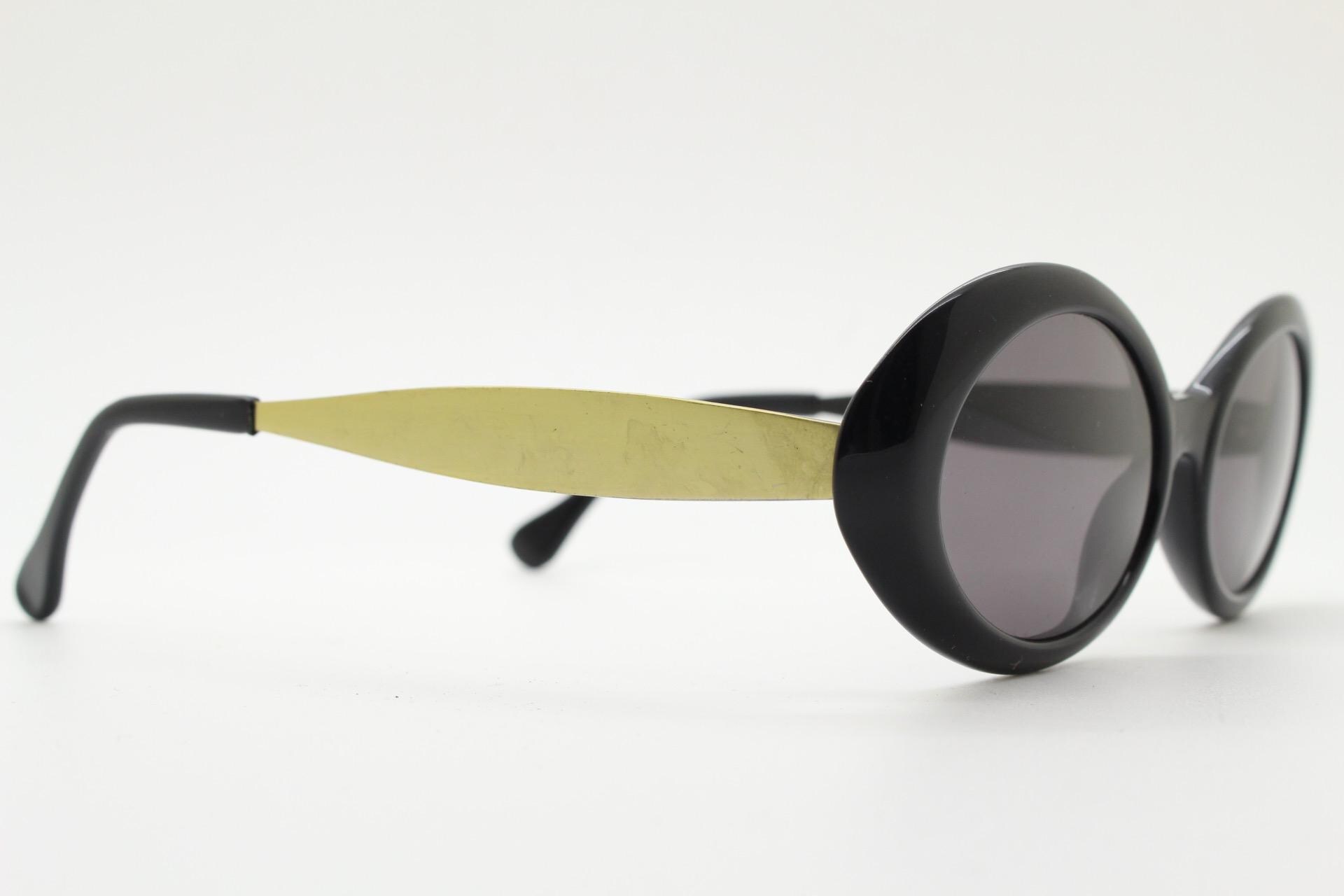 Benson and Ashley Vintage 90s Oval Sunglasses Model 406 