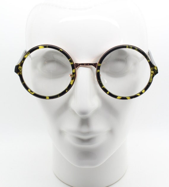 90s vintage tortoise round glasses. 30s, 20s styl… - image 6