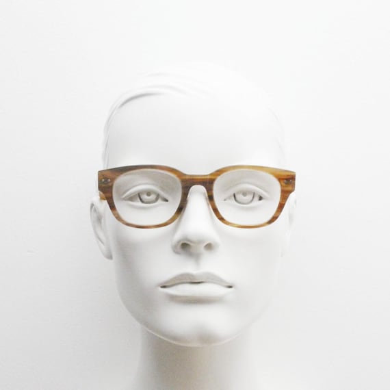Thick frame rectangular eye glasses. Superior qua… - image 3
