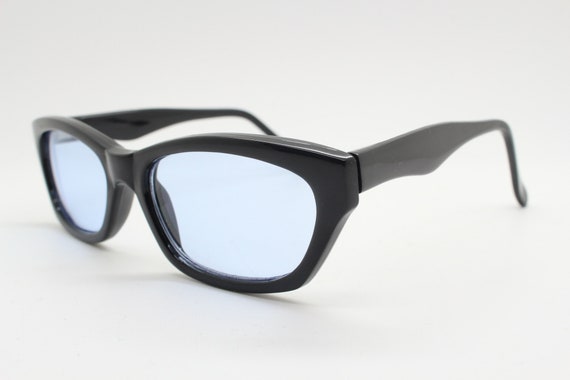 80s vintage rectangular sunglasses. Low profile 6… - image 4
