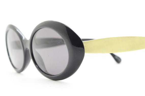 Vintage 90s Oversized Oval Acetate Sunglasses Classic Oval Vintage 90s Sunglasses - Yates - Etsy main image 3
