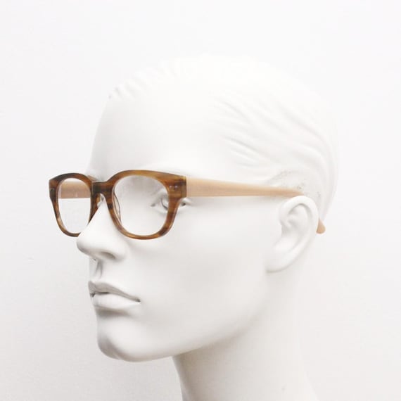 Thick frame rectangular eye glasses. Superior qua… - image 2