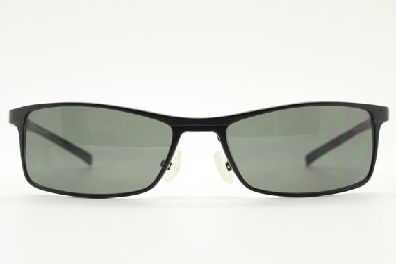 90s vintage sharp rectangular sunglasses by Storm… - image 3