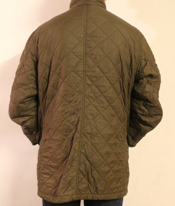 Barbour vintage quilted three quarter length 4 po… - image 4