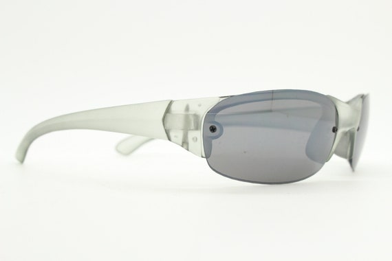 Y2k vintage futuristic shield sunglasses. Aerodyn… - image 7