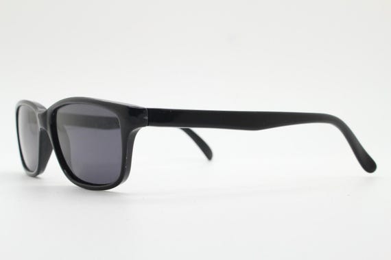Vintage 90s slim rectangular modified wayfarer de… - image 6