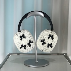 Crochet Airpods Max Headphones Cover | ribbon | Airpod Max Case