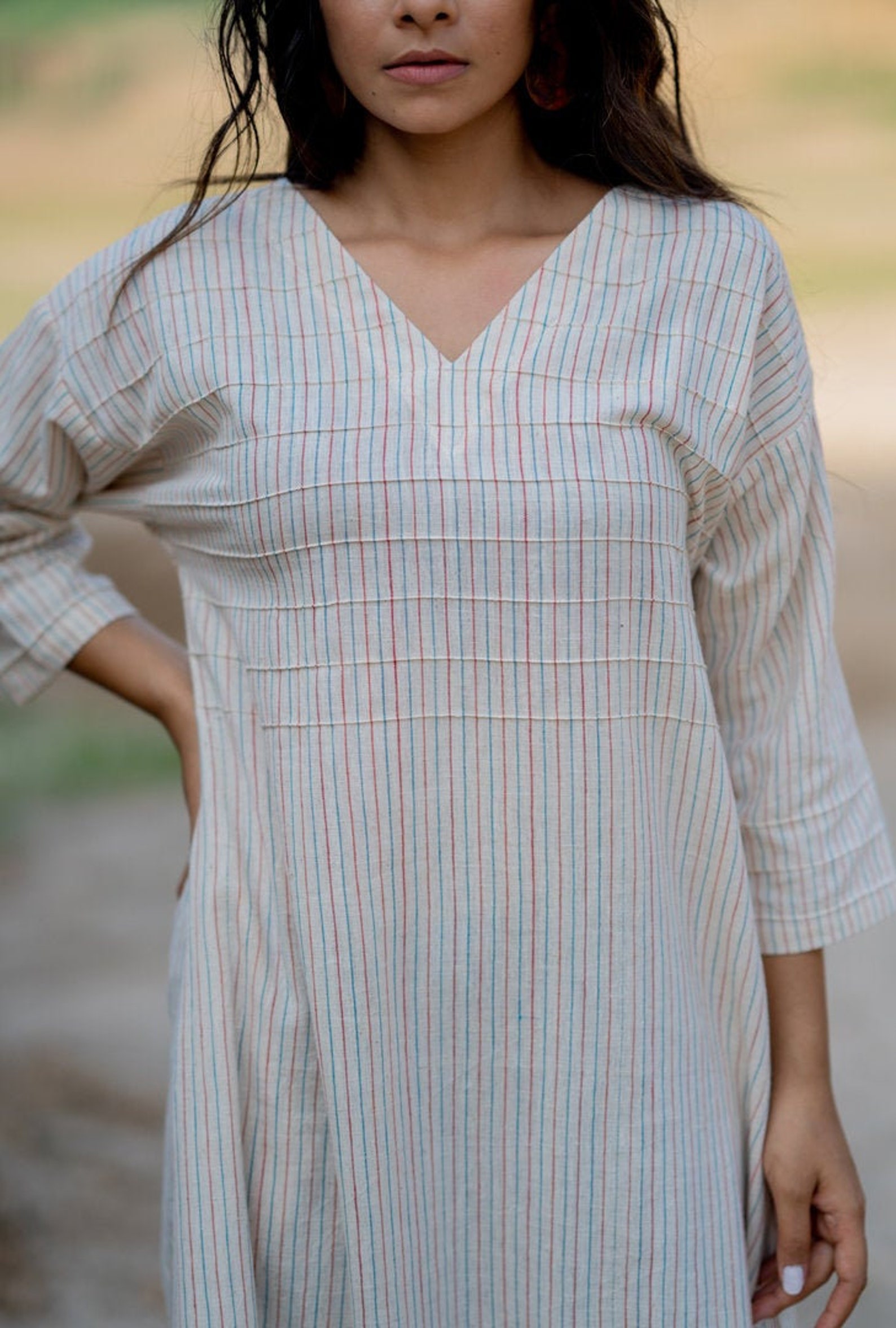 Cotton Dresses for Women White Handwoven Khadi Dress Etsy Ireland