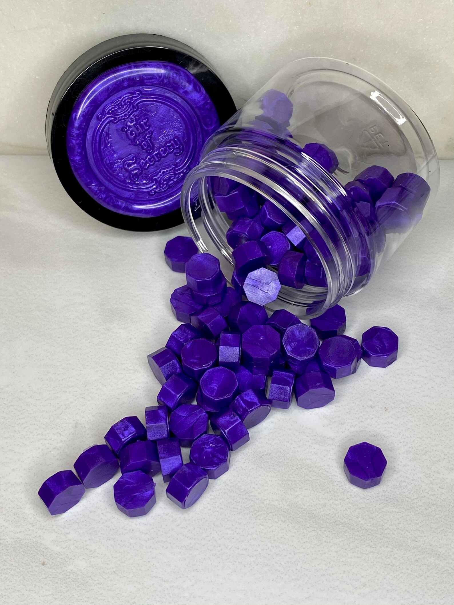 Royal Purple Sealing Wax BeadsWax SealBeads for Wax Etsy