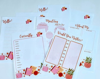 Pen Pal Fun Pack Cosy